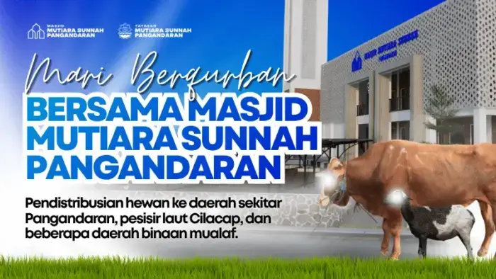 Mari Berqurban Bersama Masjid Mutiara Sunnah Pangandaran Tahun 1447 H